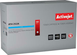 Activejet ATH-261N toner for HP printer; HP CE261A replacement; Supreme; 11000 pages; cyan
