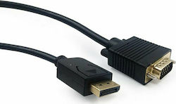 Gembird CCP-DPM-VGAM-6 video cable adapter 1.8 m VGA (D-Sub) DisplayPort Black