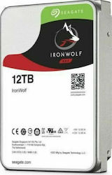 Seagate IronWolf internal hard drive 12 TB 256 MB 3.5" Serial ATA III (ST12000VN0008)