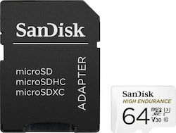 SanDisk 64GB High Endurance (white, UHS-I U3, Class 10, V30)