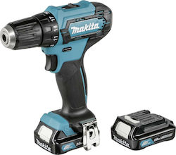 Makita Akku-Bohrschrauber DF333DSAE, 12Volt (blau/schwarz, 2x Li-Ion Akku 2,0Ah)