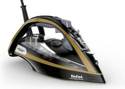 Tefal FV9865E0 Dry & Steam Iron with Durilium Autoclean Soleplate, 3000 W, Black and Gold