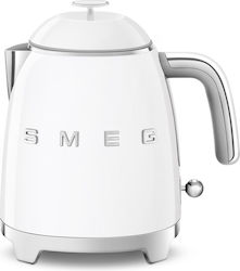 Smeg Mini Kettle 50's Style in White KLF05WHEU