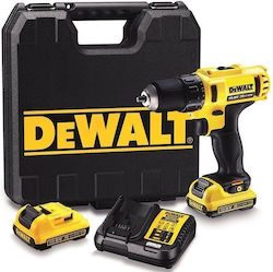 DeWalt DCD710D2-QW 10.8V Cordless Drill Driver with 2 Batteries (2 Ah) and Carrying Case