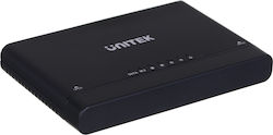 UNITEK S1222A USB 3.2 Cable Gender Changer for SATA 2.5"/3.5" & M.2 PCIe/NVMe, Black