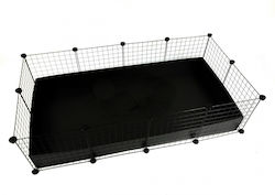 C&C Modular cage 4x2 145 x 75 cm black
