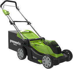 Cordless mower 40V 4Ah 41 cm Greenworks G40LM41K4 - 2504707UB