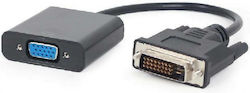 Gembird A-DVID-VGAF-01 video cable adapter 0.2 m DVI-D VGA (D-Sub) Black