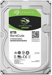 Seagate BarraCuda Internal Hard Drive 8 TB 5400 RPM 256 MB Cache 3.5" Serial ATA III (ST8000DM004)