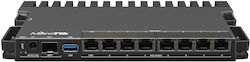 Mikrotik RB5009UPR+S+IN wired router 2.5 Gigabit Ethernet, Gigabit Ethernet Black