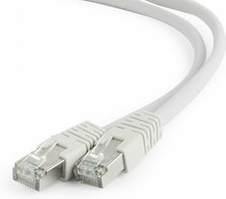 Καλώδιο δικτύου Gembird PP6A-LSZHCU-20M γκρι Cat6a S/FTP (S-STP) μήκους 20 μέτρων