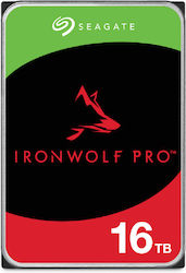 Seagate IronWolf Pro internal hard drive 16 TB 256 MB 3.5" Serial ATA III (ST16000NT001)