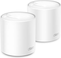 TP-Link AX3000 Whole Home Mesh WiFi 6 System, 2-Pack