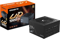GIGABYTE UD1000GM PG5 V2 Power Supply Unit - PCIe Gen 5.1, 80 PLUS Gold Certified, Fully Modular, 120mm Fan, ATX 3.1 Compatible, EU Plug