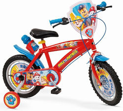 Children's Bike 14" Paw Patrol Red 1478 Boy NEW TOIMSA