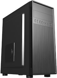 Gembird CCC-FC-160 Fornax 160 Computer Office Case, Black