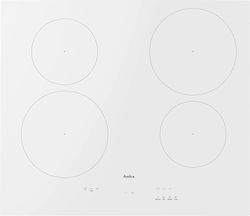 Amica PIDH6140PHTUN 3.0 White Induction Cooktop
