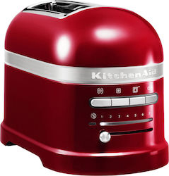 KitchenAid 5KMT2204ECA 7-Setting 2-Slice Toaster, 1250 W, Red