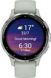 Garmin Venu 3S 1.2" (3.05 cm) AMOLED Smartwatch 41 mm Display, 390 x 390 Pixels, Touchscreen, Grey and Silver with Wi-Fi and GPS (Satellite)