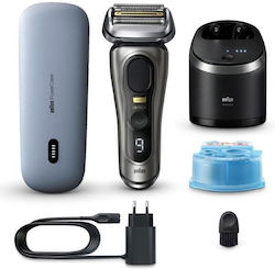 Braun Series 9 Pro+ 9575cc Wet & Dry Electric Foil Shaver and Trimmer in Metallic Finish