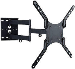 Techly 23-55 Universal LCD TV Wall Mount Bracket Black ICA-PLB 136M