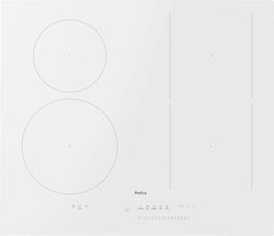 Amica PIDH6141PHTSUN 3.0 White Induction Cooktop