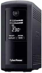 CyberPower Tracer III VP1600ELCD-FR uninterruptible power supply (UPS) Line-Interactive 1.6 kVA 900 W 5 AC outlet(s)