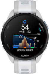 Garmin Forerunner 165 1.2-inch (3.05 cm) AMOLED Touchscreen Digital Watch, 390 x 390 Pixels, Gray, GPS Satellite Navigation