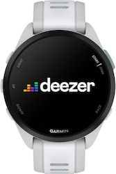 Garmin Forerunner 165 Music 1.2" (3.05 cm) AMOLED Digital Watch 43 mm 390 x 390 pixels Touchscreen Grey with GPS Satellite