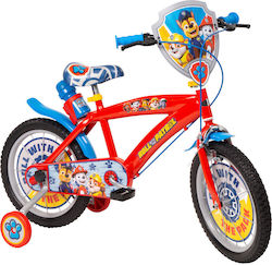Children's 16" Paw Patrol Red Bike Model 1678 - New TOIMSA