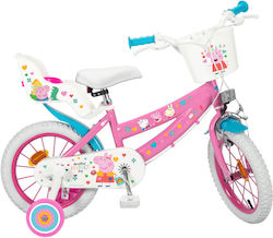 Children's 14" Bicycle Peppa Pig Pink Model 1495 TOIMSA
