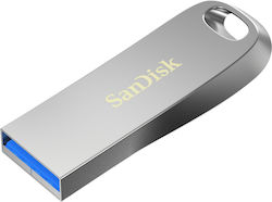 SanDisk Ultra Luxe USB flash drive 256 GB USB Type-A 3.2 Gen 1 (3.1 Gen 1) Silver