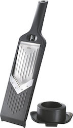 GEFU VIOLI Manual Slicer, Black ABS Synthetic Handle, Stainless Steel Blade