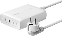 Belkin BOOST Charge PRO 200W 4-Port USB-C GaN Charger WCH015vfWH