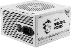 MSI MAG A850GL PCIE5 WHITE power supply unit 850 W 20+4 pin ATX ATX