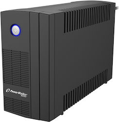 PowerWalker Basic VI 650 SB FR Line-Interactive 0.65 kVA 360 W 2 AC outlet(s)
