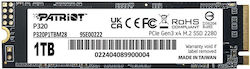 PATRIOT VIPER P320 M.2 PCIe 4.0 NVMe SSD 512GB 3GB/s (Model: P320P512GM28)