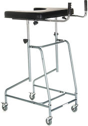 Four-wheeled support of pulpit type - walker