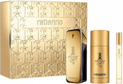 Rabanne 1 Million EDT 100 ml + EDT MINI 10 ml + DEO VAPO 150 ml (man)
