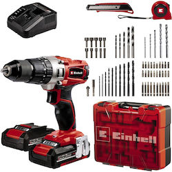 Einhell TE-CD 18/2 18750 RPM Keyless 1.45 kg Black, Red