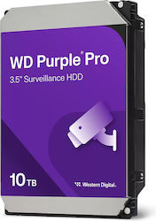 Western Digital Purple Pro WD102PURP internal hard drive 10 TB 7200 RPM 512 MB 3.5" Serial ATA III