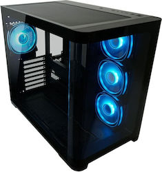 LC-Power LC-8001B-ON Pro-Storm Dark Gaming PC Case
