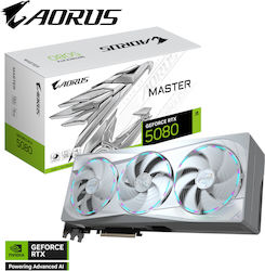 Gigabyte GeForce RTX 5080 AORUS MASTER ICE 16GB (GV-N5080AORUSM ICE-16GD)