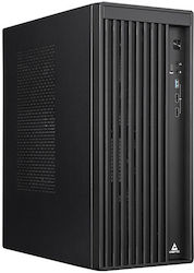 Chieftec Midi Tower BS-20B-OP, Schwarz o.NT Black
