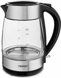 Zelmer ZCK8011 Electric Kettle 1.7 L 2200 W Black, Stainless Steel