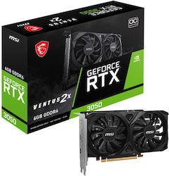MSI GeForce RTX 3050 VENTUS 2X E 6G OC Graphics Card