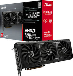 ASUS Prime -RX9070XT-O16G AMD Radeon RX 9070 XT 16 GB GDDR6