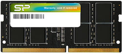 SILICON POWER DDR4 SODIMM RAM memory 3200 MHz CL22 16 GB (SP016GBSFU320X02) Black