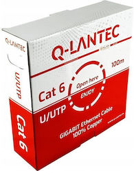 Q-LANTEC U/UTP cat.6A network cable, twisted pair, LSOH