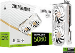 Zotac GAMING GeForce RTX 5060 Twin Edge OC White Edition NVIDIA 8 GB GDDR7